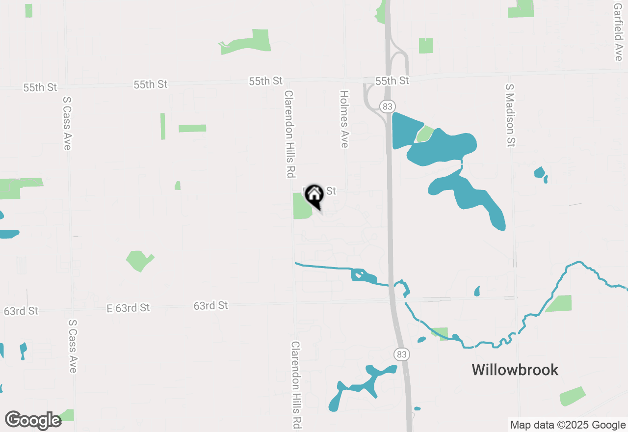 Map of 159 Macarthur Drive #3923, Willowbrook, IL 60527