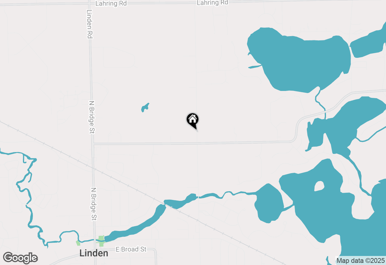 Map of 1115 Ripley Road, Linden, MI 48451