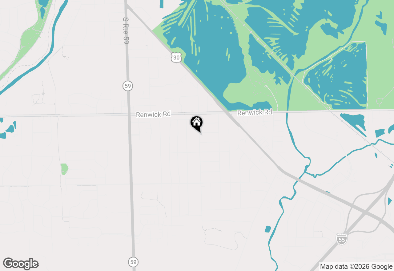 Map of 16020 S Howard Street, Plainfield, IL 60586