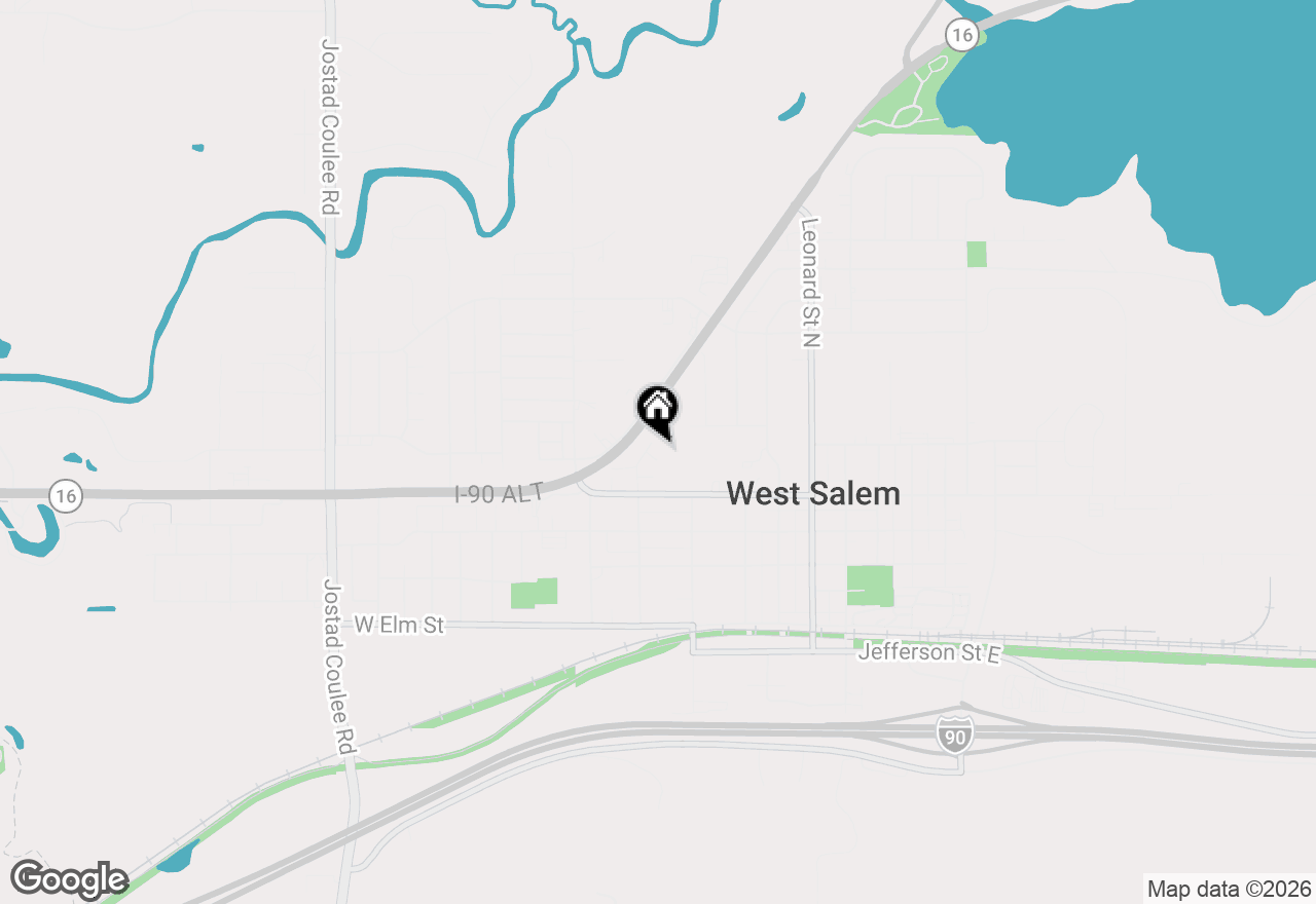 Map of 349 Clark St N, West Salem, WI 54669