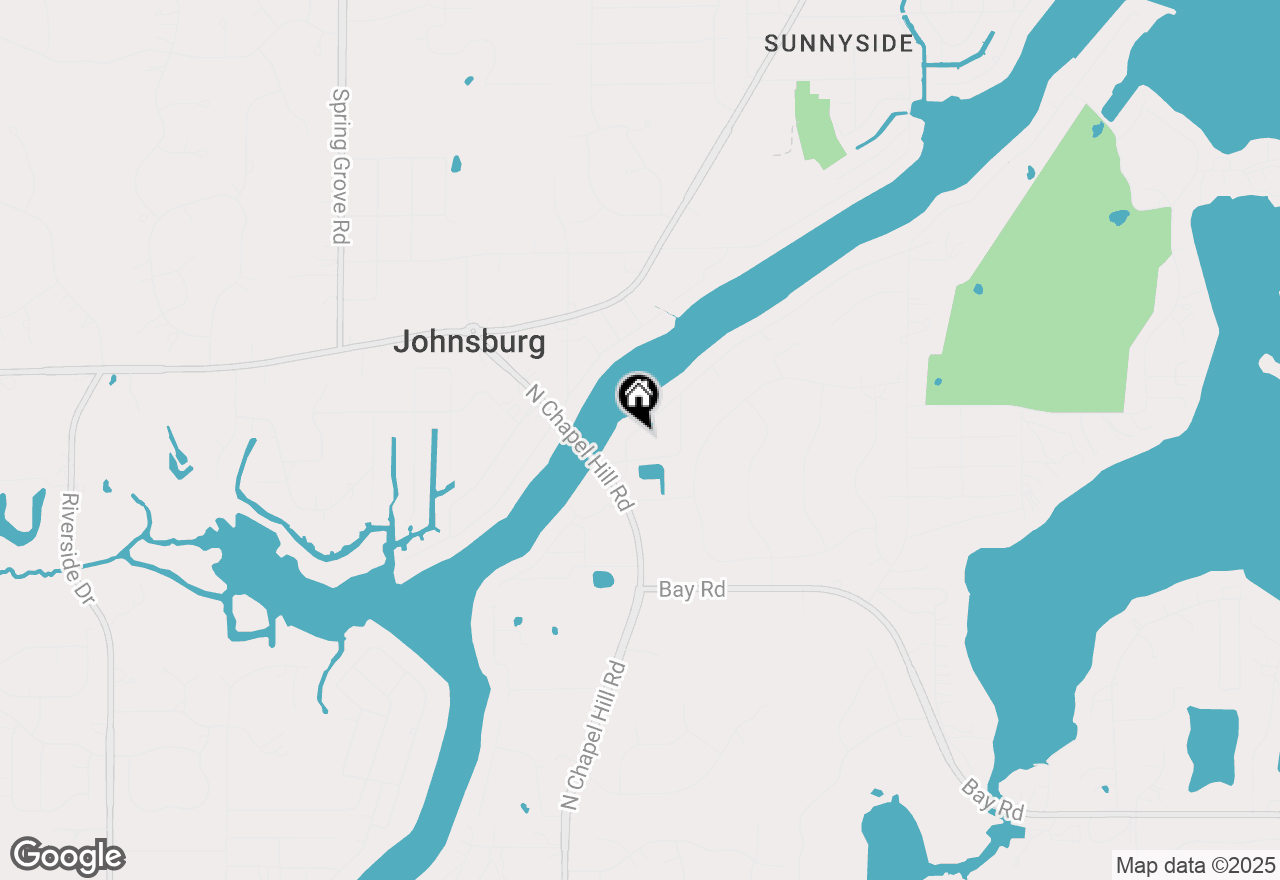 Map of 1901 River Terrace Drive, Johnsburg, IL 60051