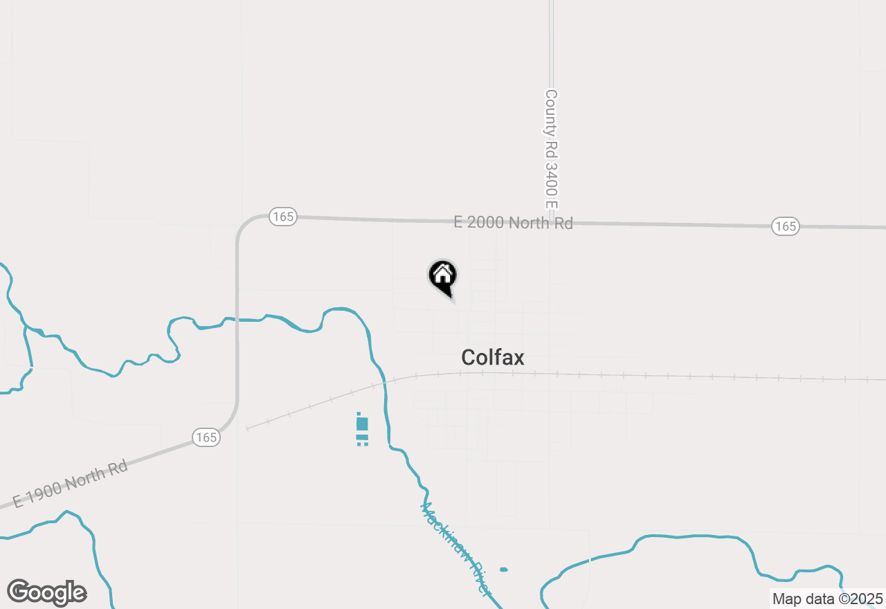 Map of 211 W Cooper Street, Colfax, IL 61728