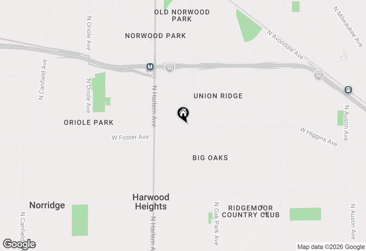 Map of 7004 W Foster Avenue, Chicago, IL 60656
