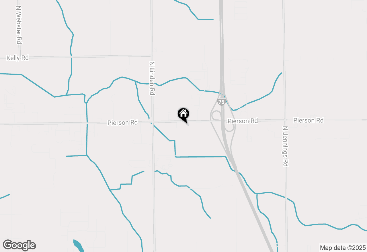 Map of 4405 W Pierson Rd, Flint, MI 48504