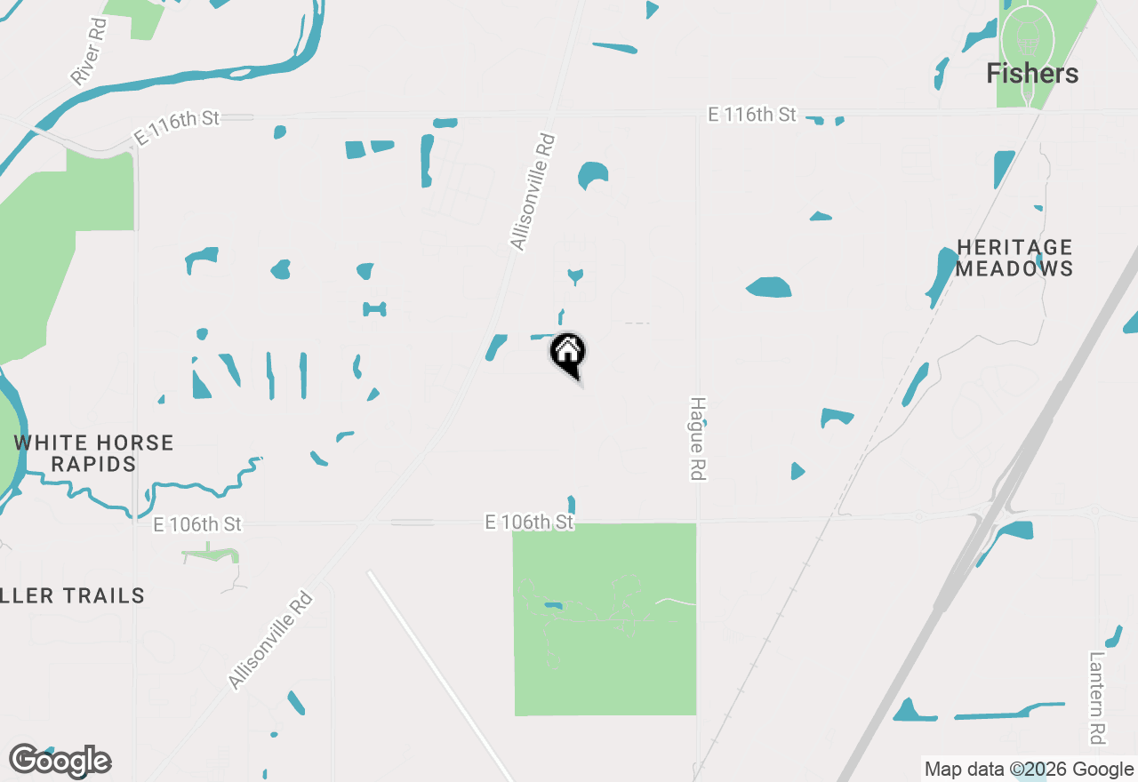 Map of 7328 Newbury Court, Fishers, IN 46038