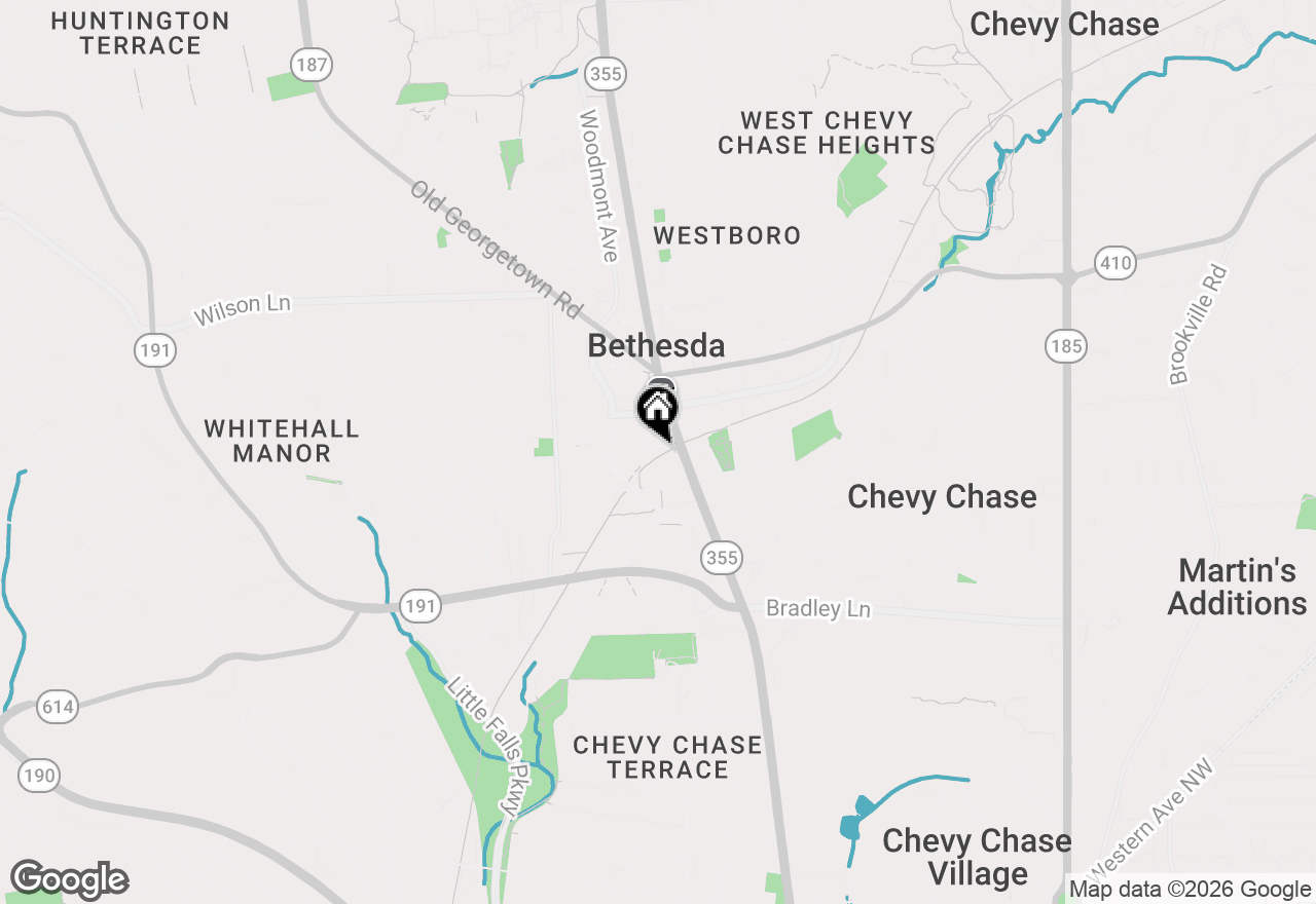 Map of 4710 Elm Street #E-1501, Bethesda, MD 20814
