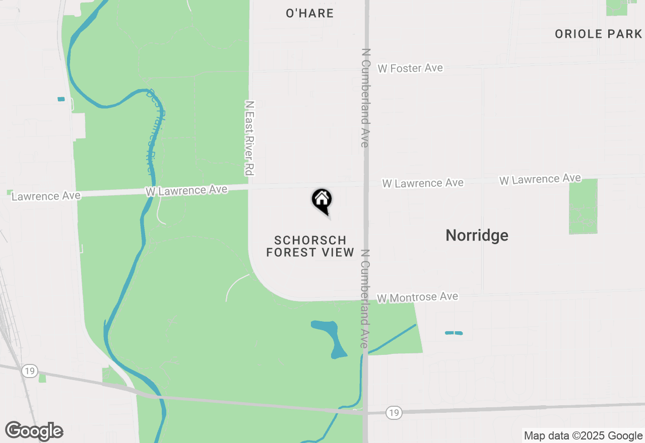 Map of 4615 N Anthon Avenue, Chicago, IL 60656