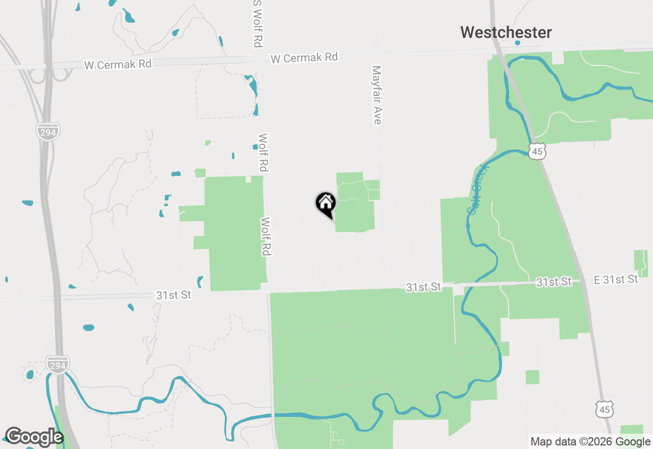 Map of 2815 Brighton Court, Westchester, IL 60154