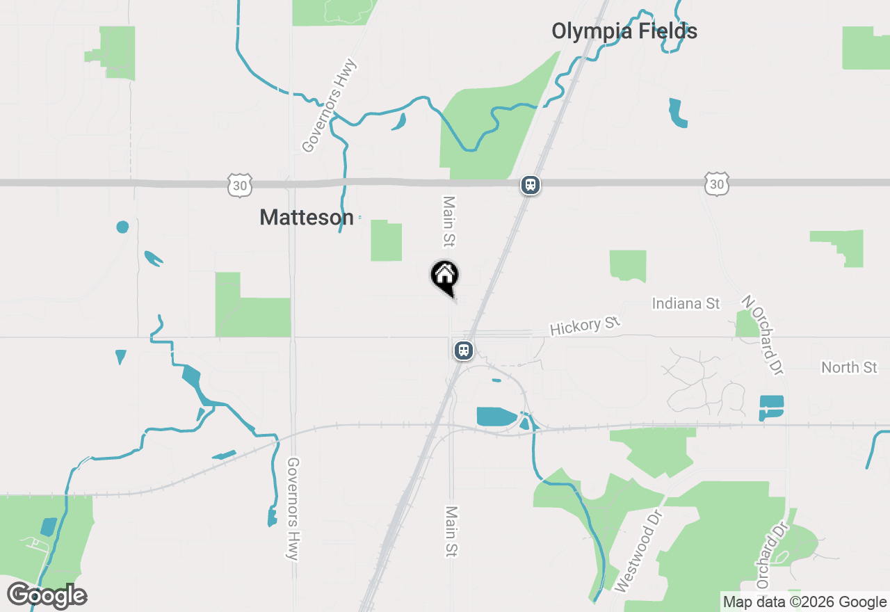 Map of 3615 214th Street, Matteson, IL 60443