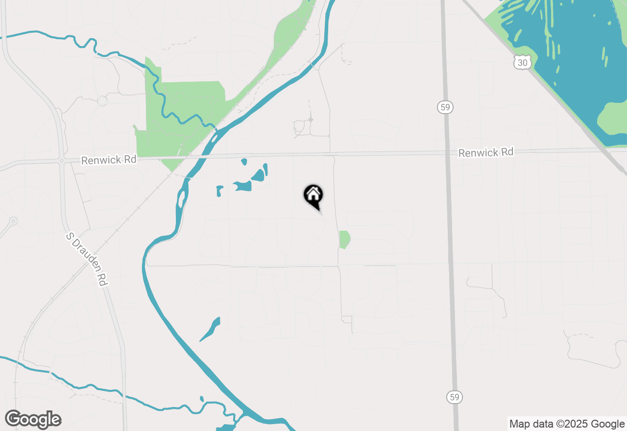 Map of 24460 Easy Street, Plainfield, IL 60586