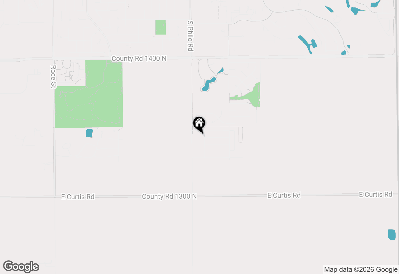 Map of 3312 Melissa Lane, Urbana, IL 61802