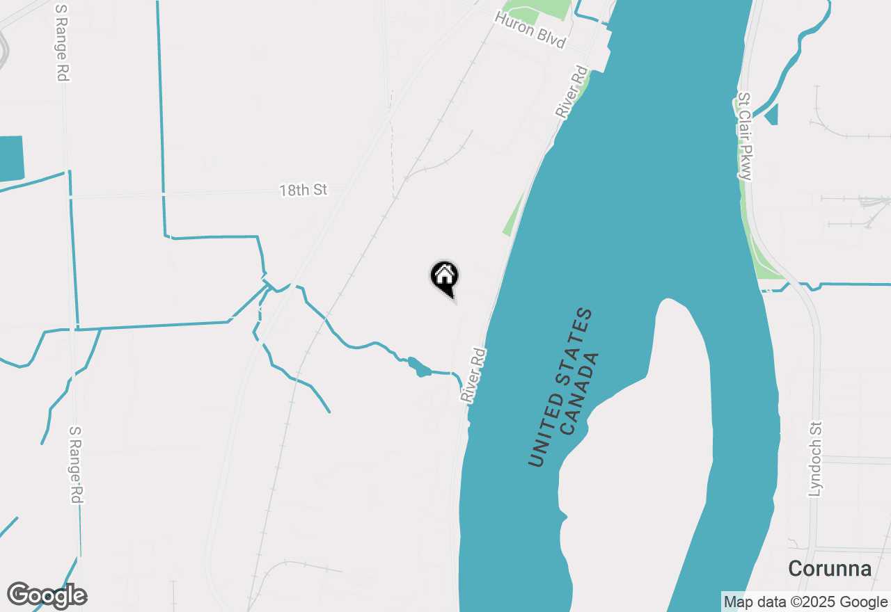 Map of 125 Cuttle Road #B11, Marysville, MI 48040