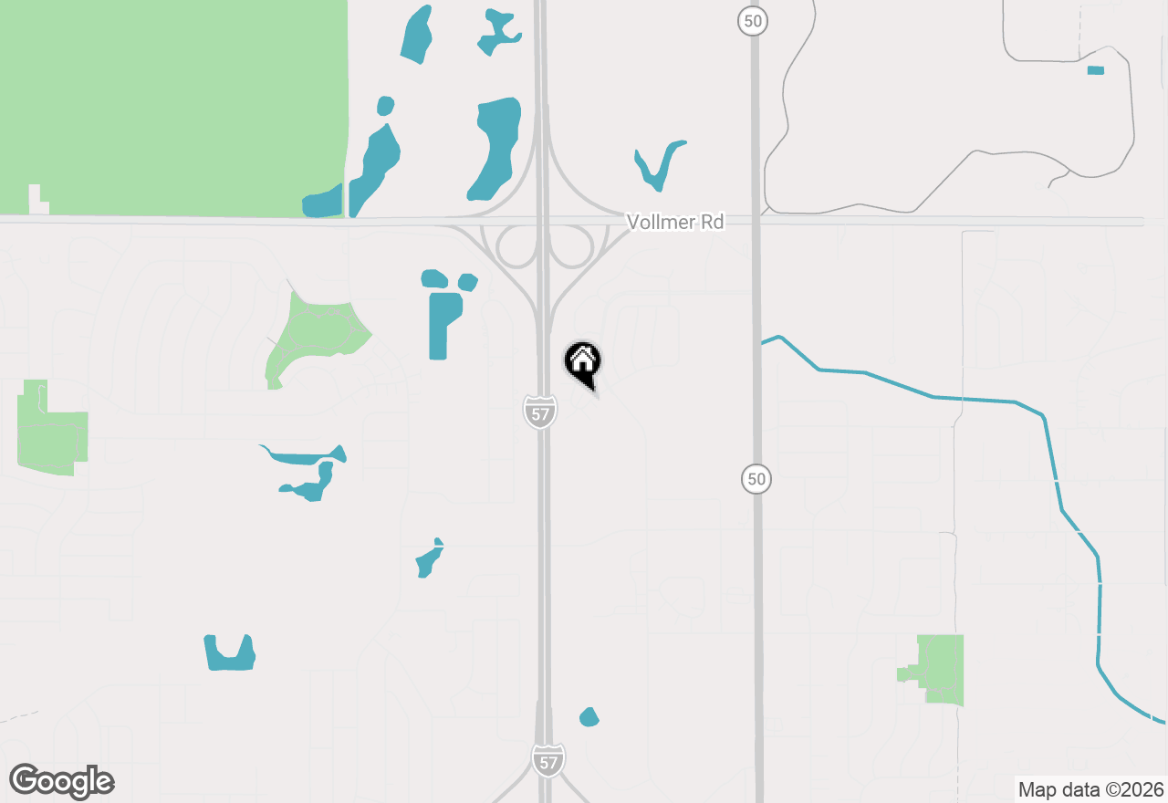 Map of 175 Owen Street, Matteson, IL 60443