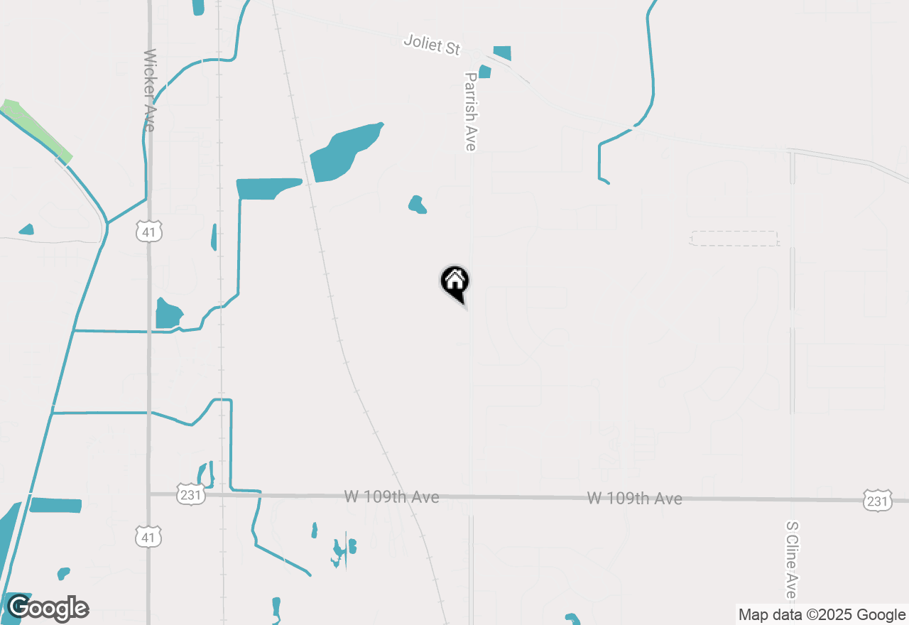 Map of 10919 Remington Place, St. John, IN 46373