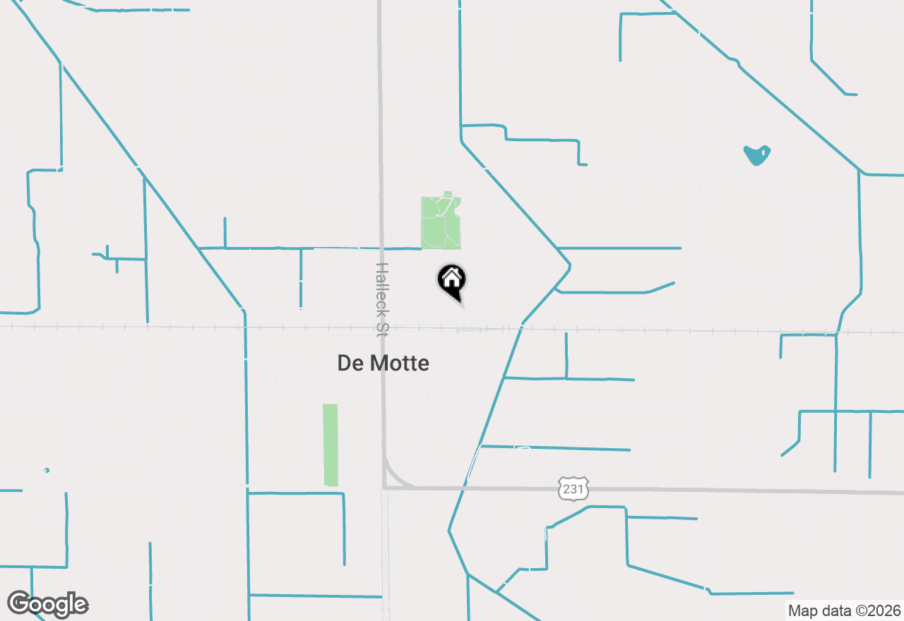 Map of .24 Acres Carnation Street Se, Demotte, IN 46310