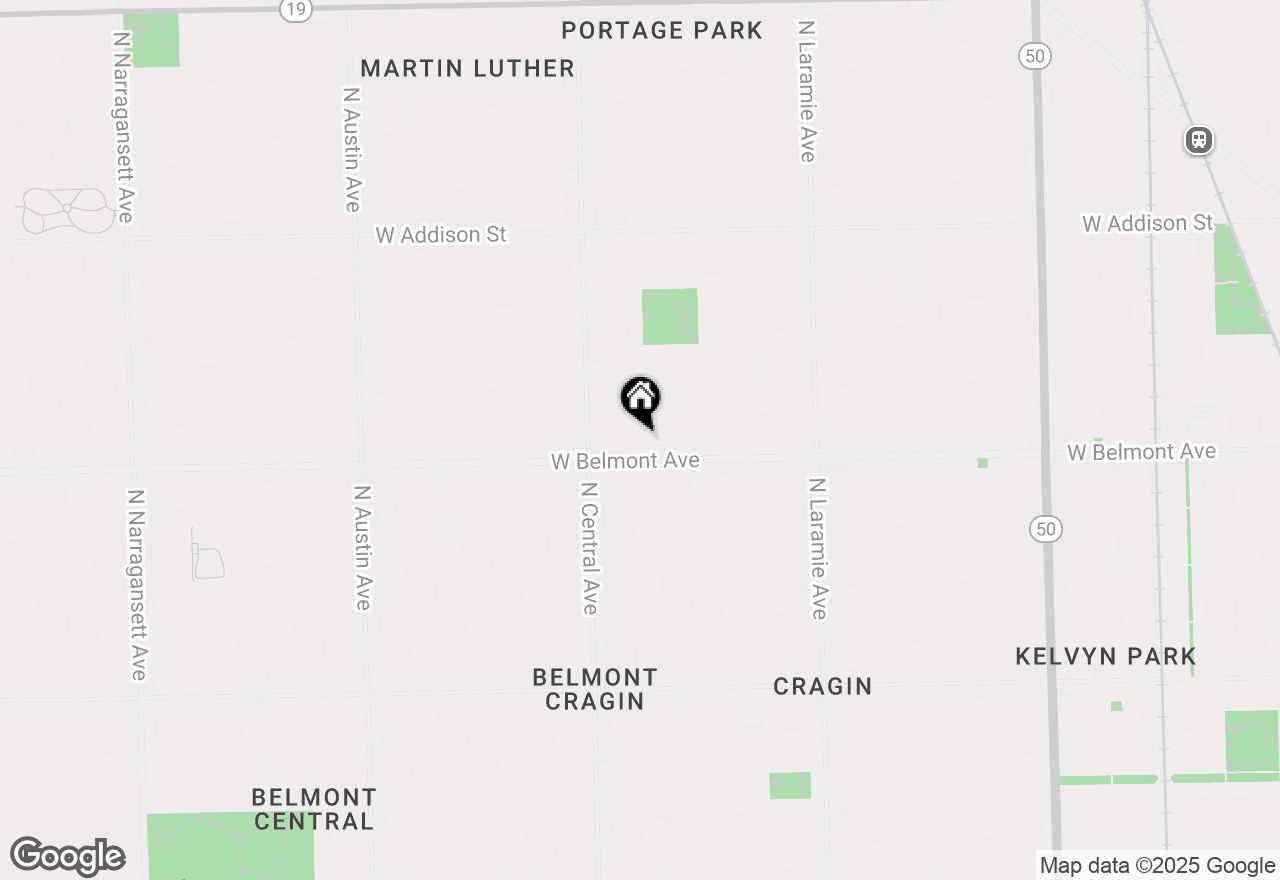 Map of 3224 N Linder Avenue #2, Chicago, IL 60641