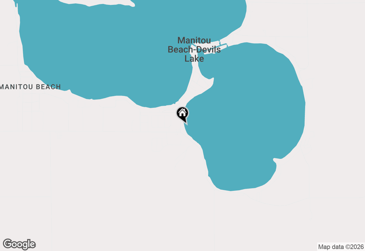 Map of 1680 Round Lake Highway, Manitou Beach, MI 49253