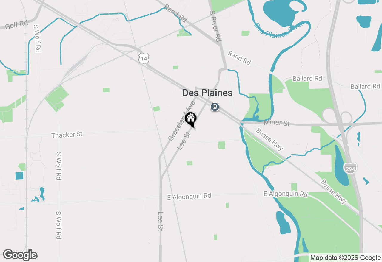 Map of 811 Lee Street, Des Plaines, IL 60016
