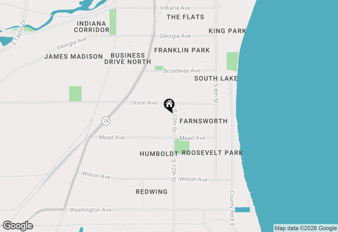 Map of 2211 Wedemeyer St, Sheboygan, WI 53081