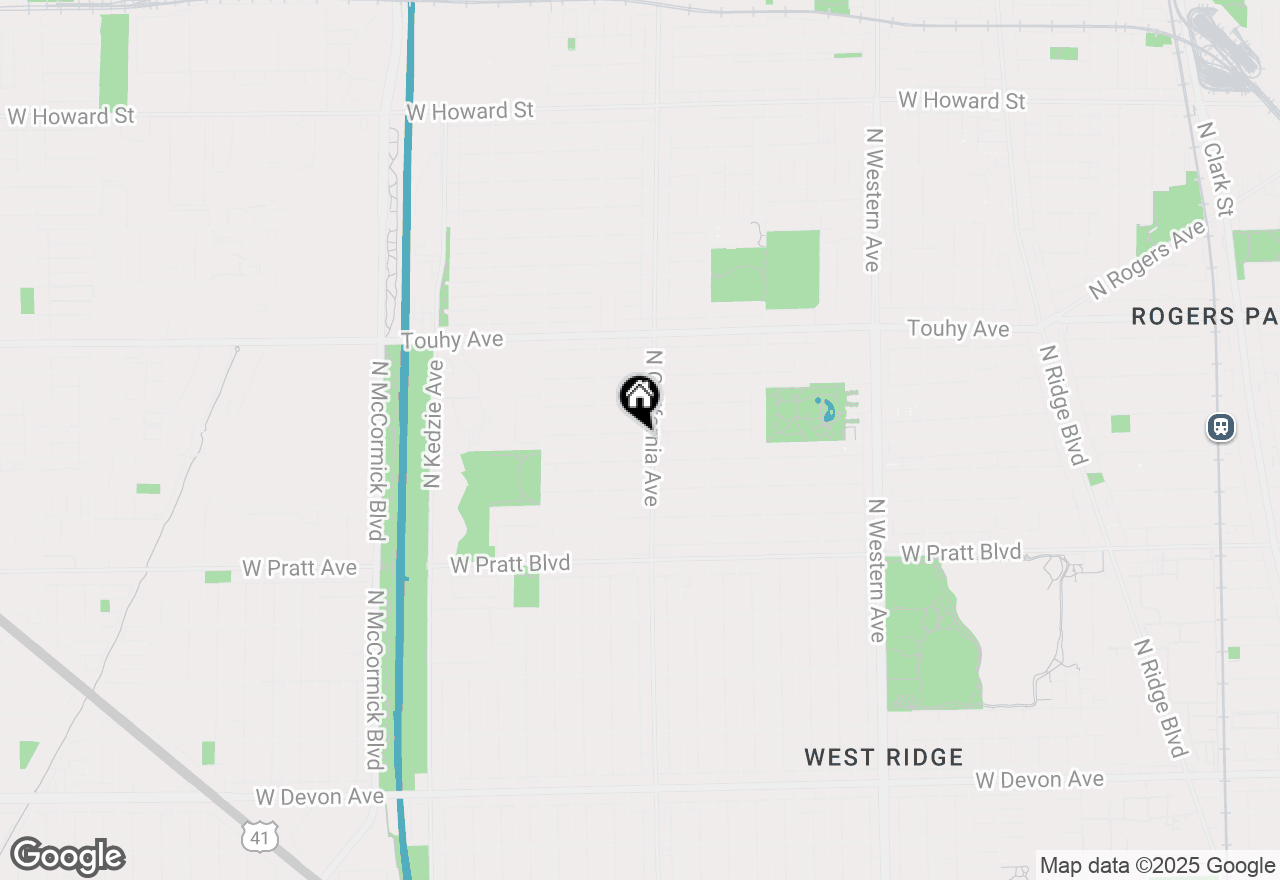 Map of 2810 W Lunt Avenue, Chicago, IL 60645