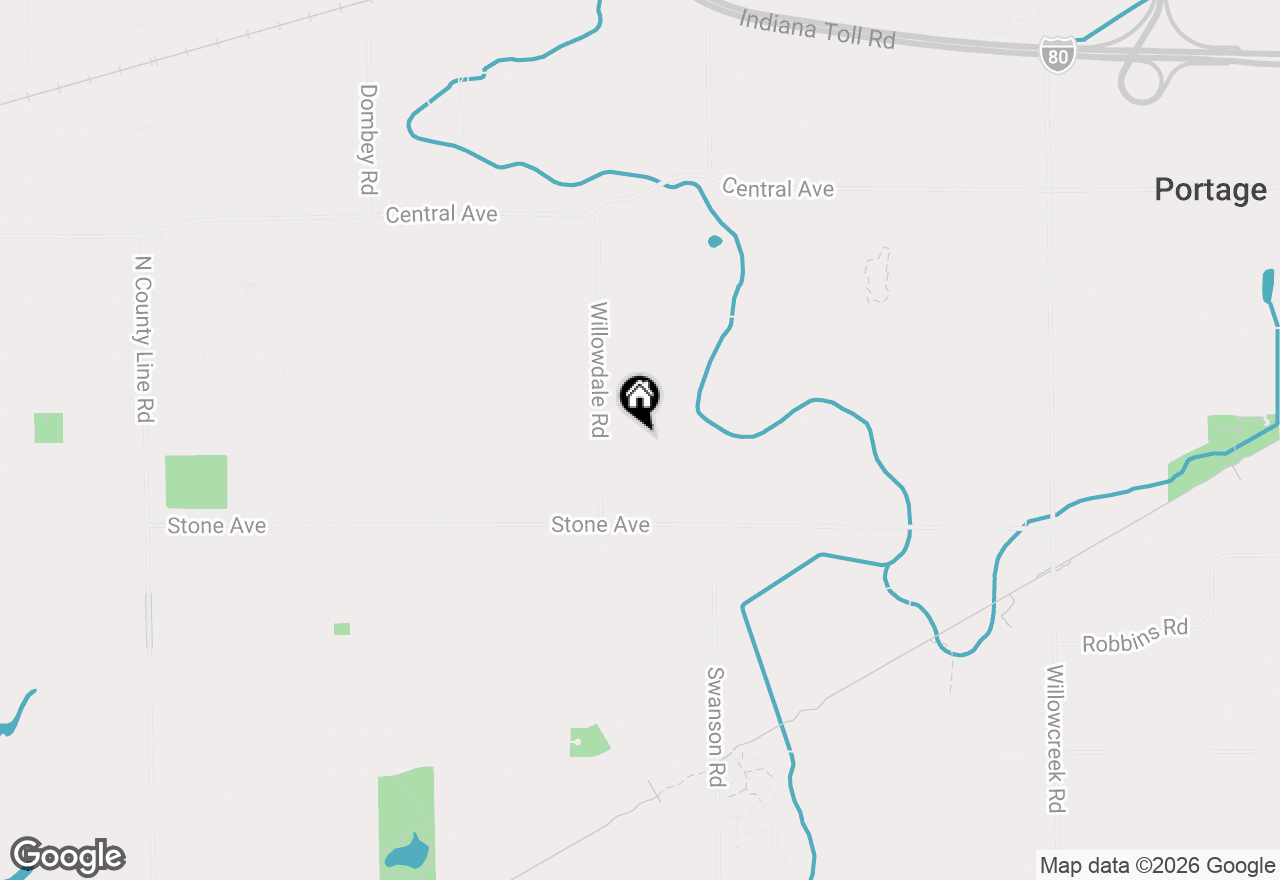 Map of 5531 Morehouse Court, Portage, IN 46368