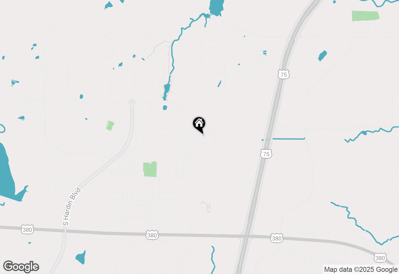 Map of 2205 Summit Drive, Mckinney, TX 75071