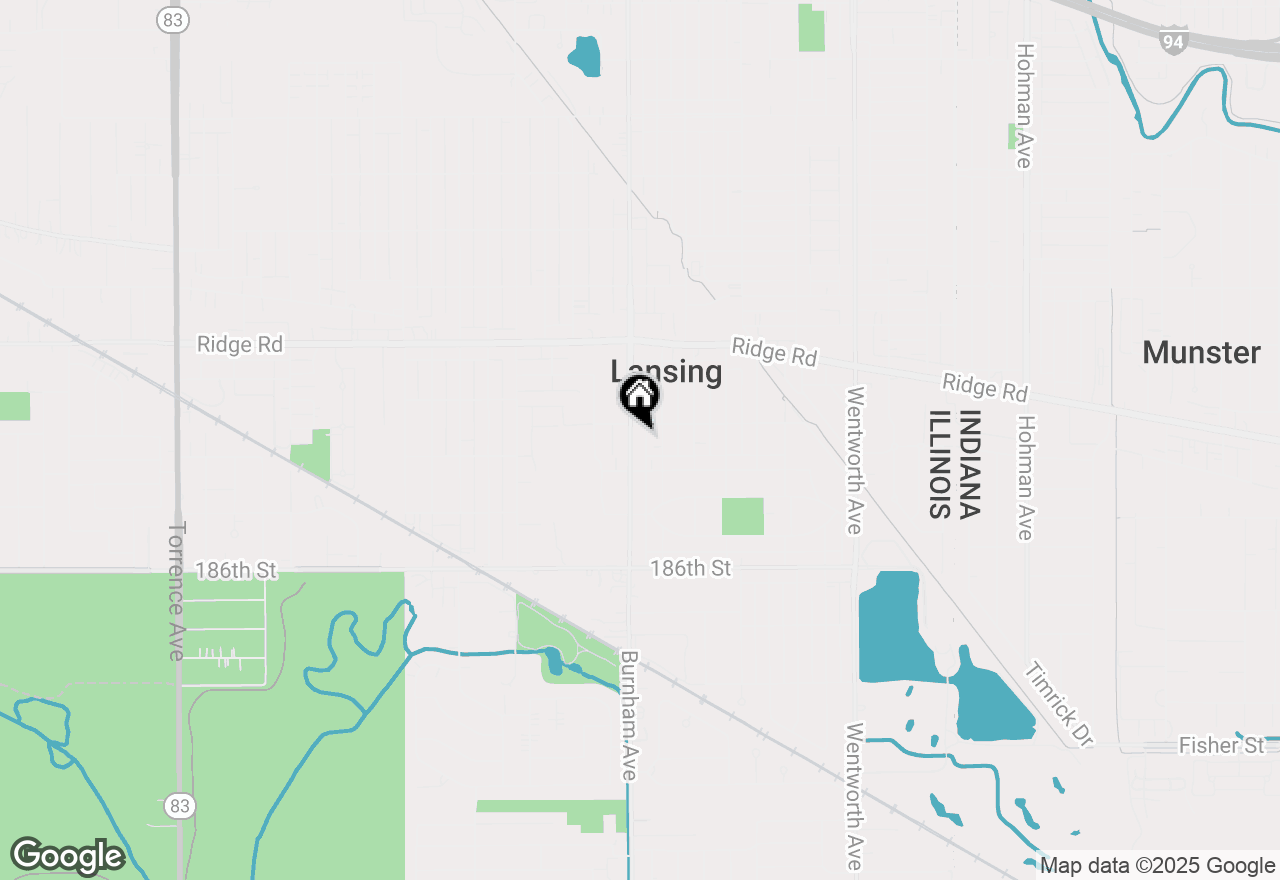 Map of 18315 Burnham Avenue #204, Lansing, IL 60438