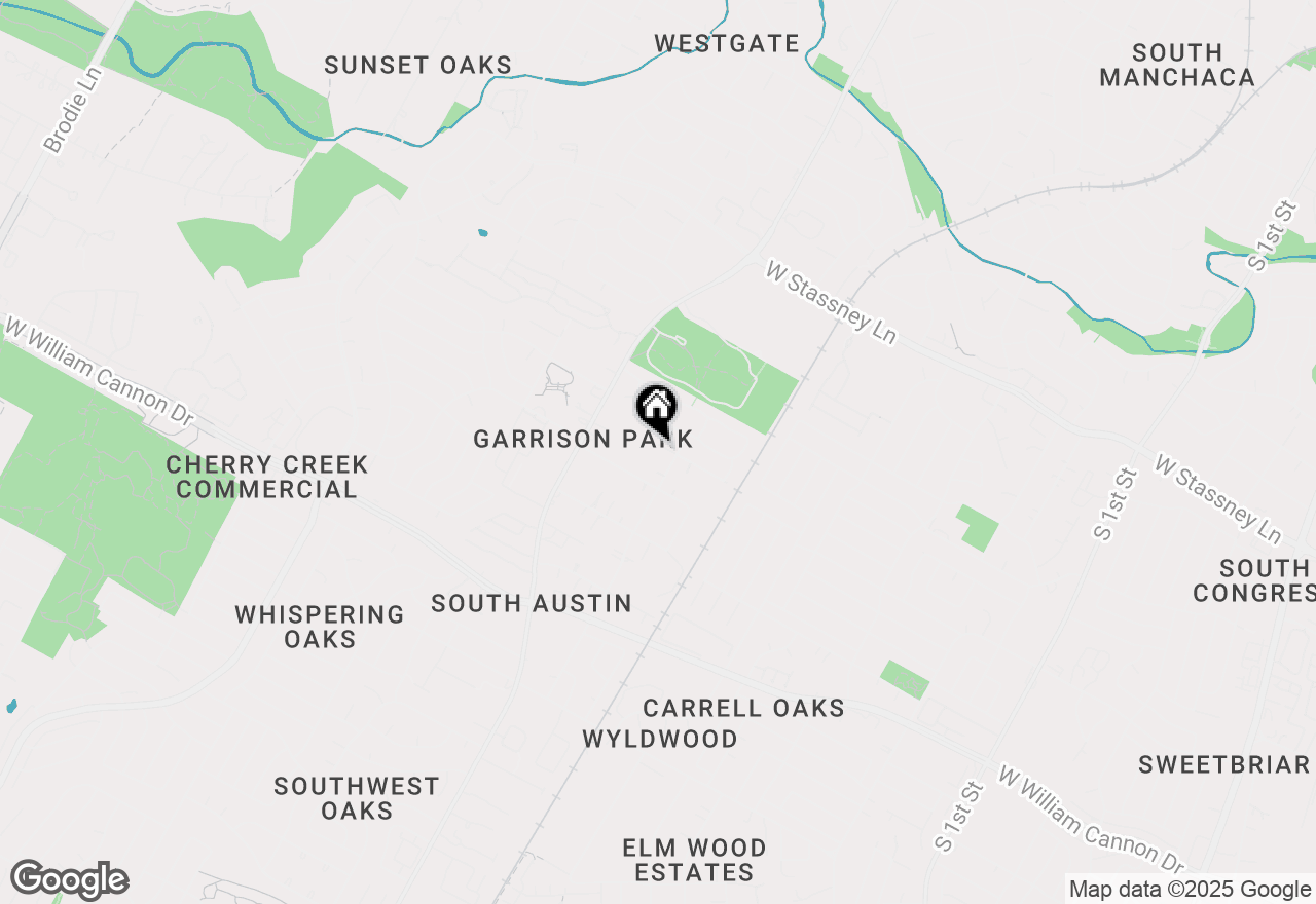 Map of 1909 Stanley Ave, Austin, TX 78745