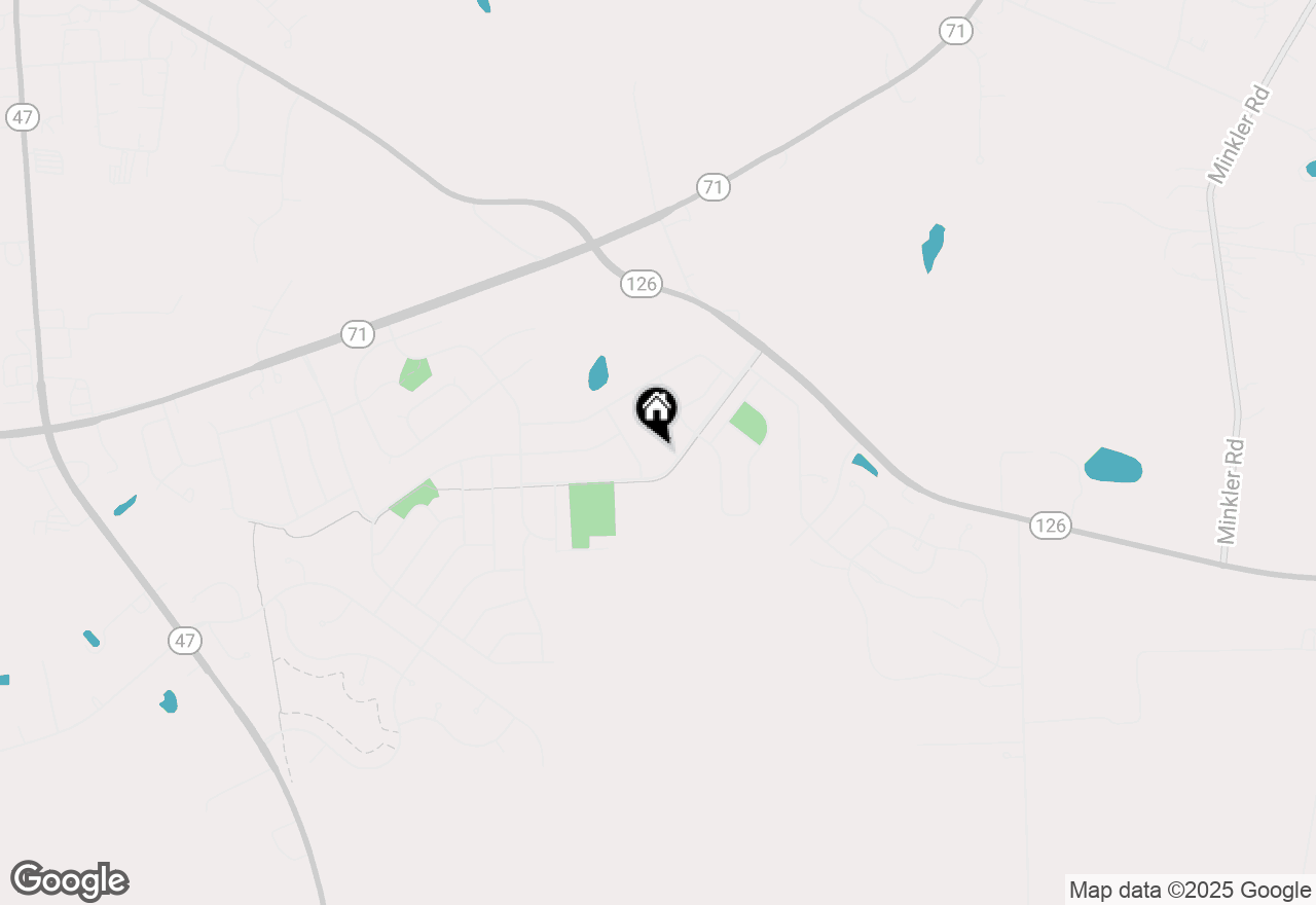 Map of 2081 Ingemunson Lane, Yorkville, IL 60560