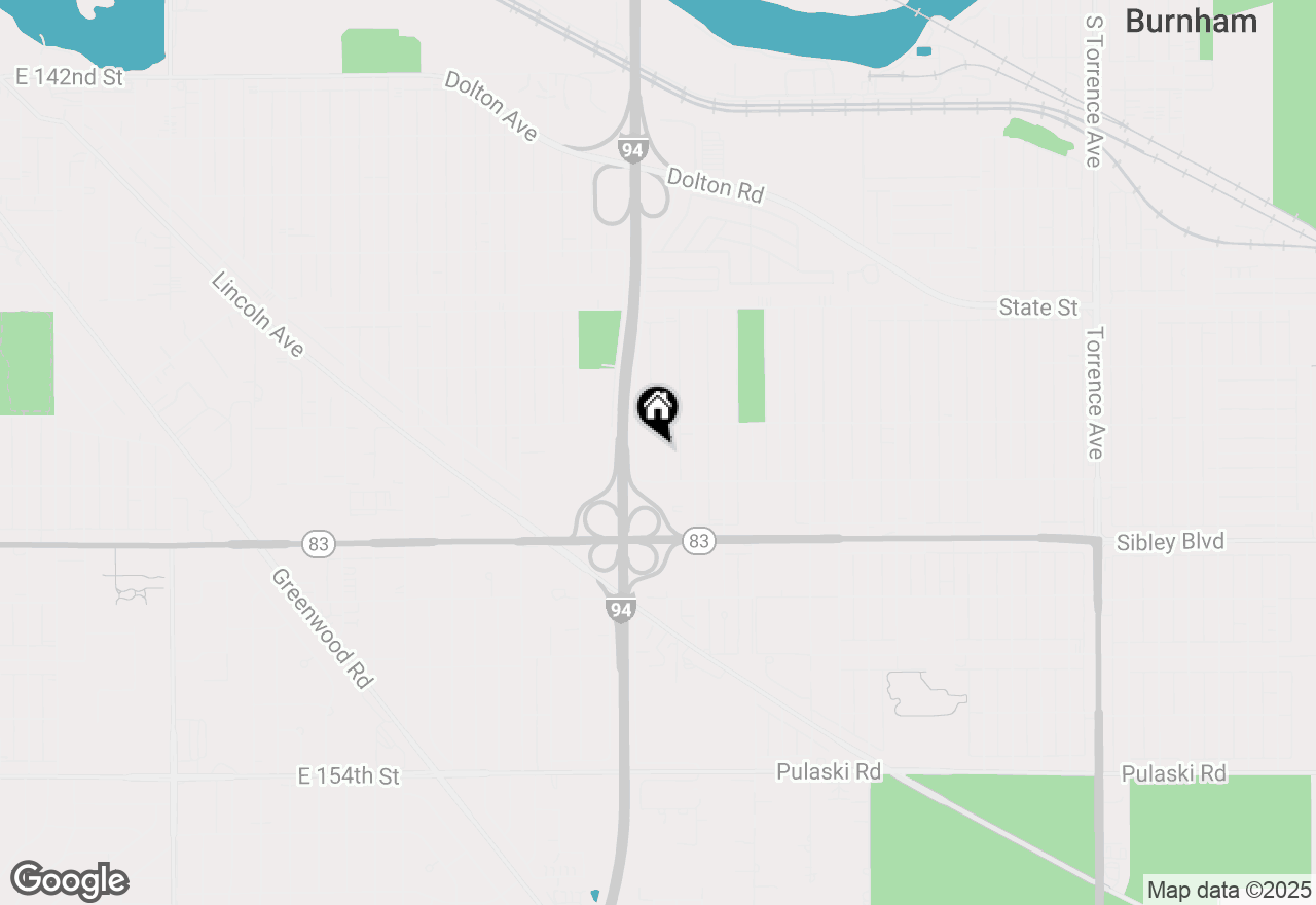 Map of 394 Cornell Avenue, Calumet City, IL 60409