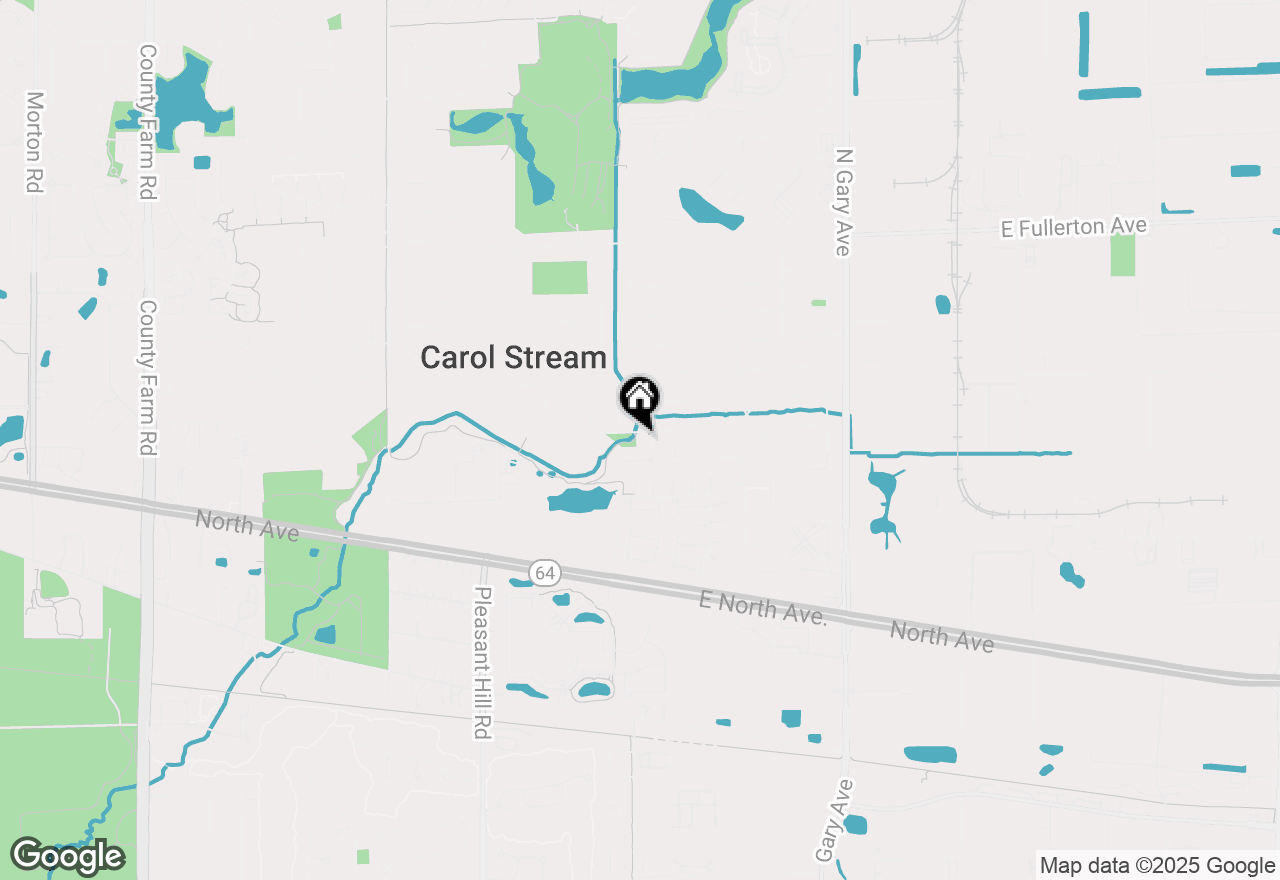 Map of 328 Thunderbird Trail, Carol Stream, IL 60188