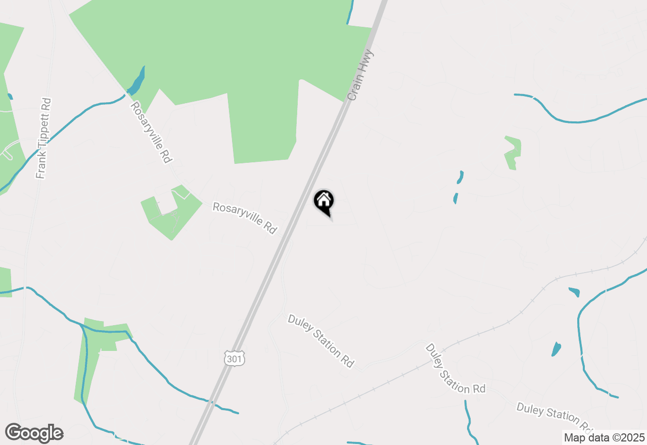 Map of 11508 Tyre Street, Upper Marlboro, MD 20772