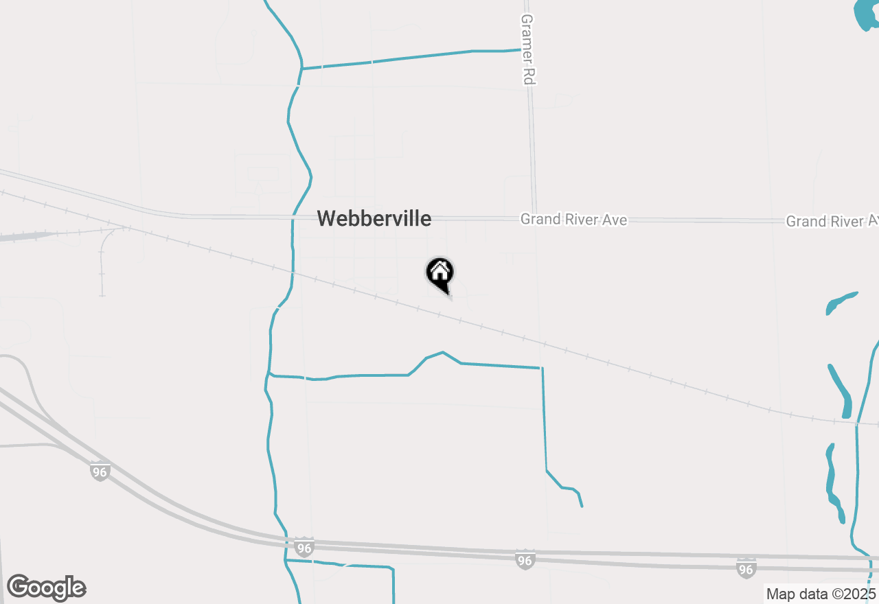 Map of 316 Monroe Street, Webberville, MI 48892
