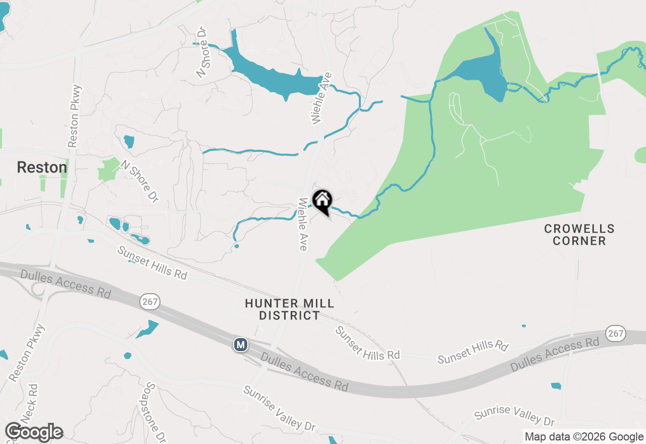 Map of 11240 Chestnut Grove Square #157, Reston, VA 20190