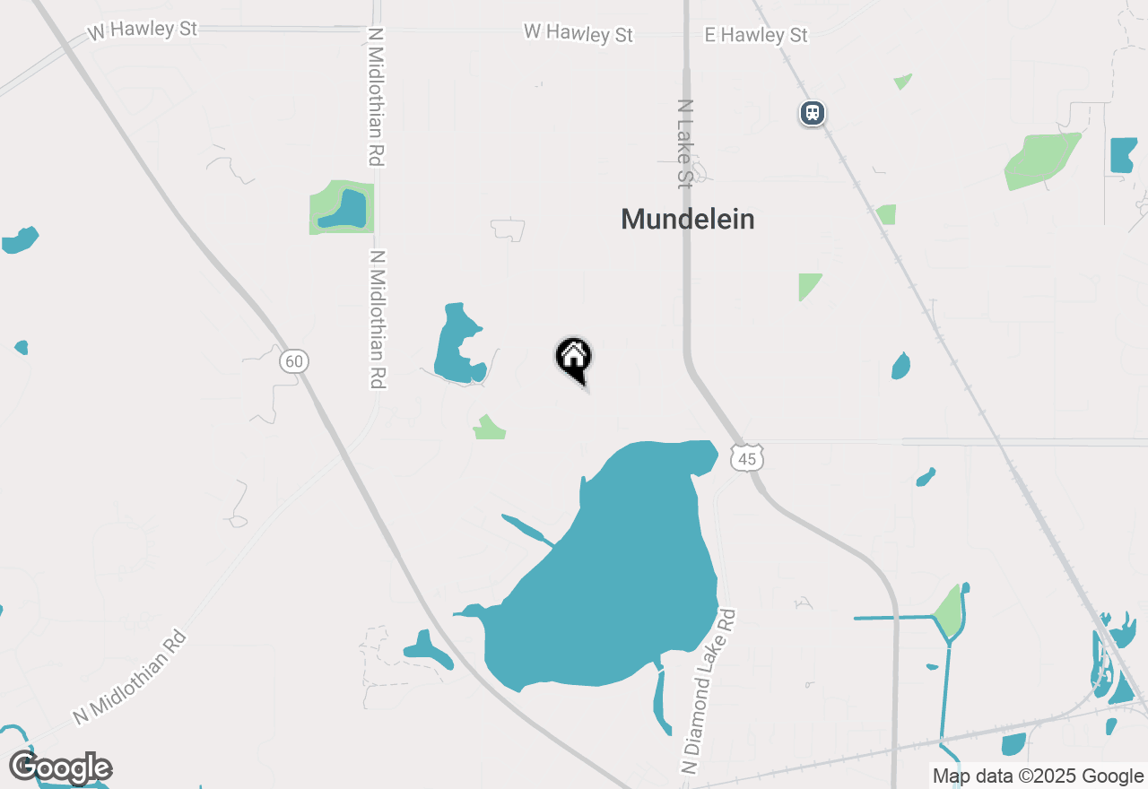 Map of 413 Northshore Drive, Mundelein, IL 60060