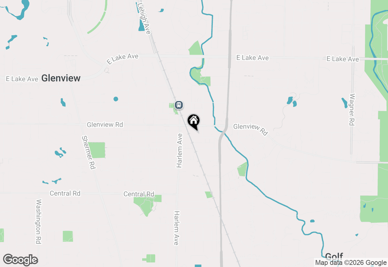 Map of 1800 Dewes Street #208, Glenview, IL 60025