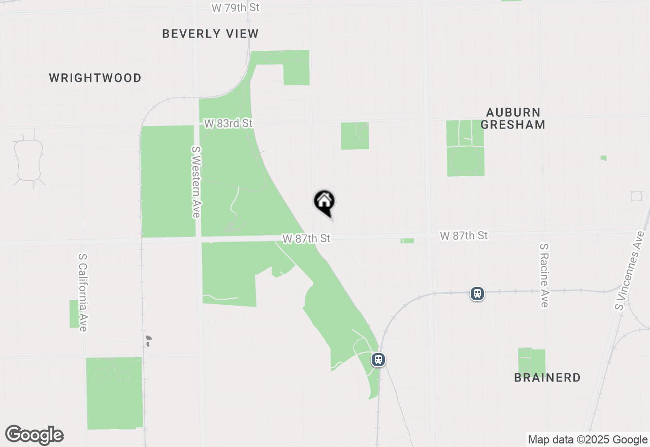 Map of (Address confidential), Chicago, Illinois 60620