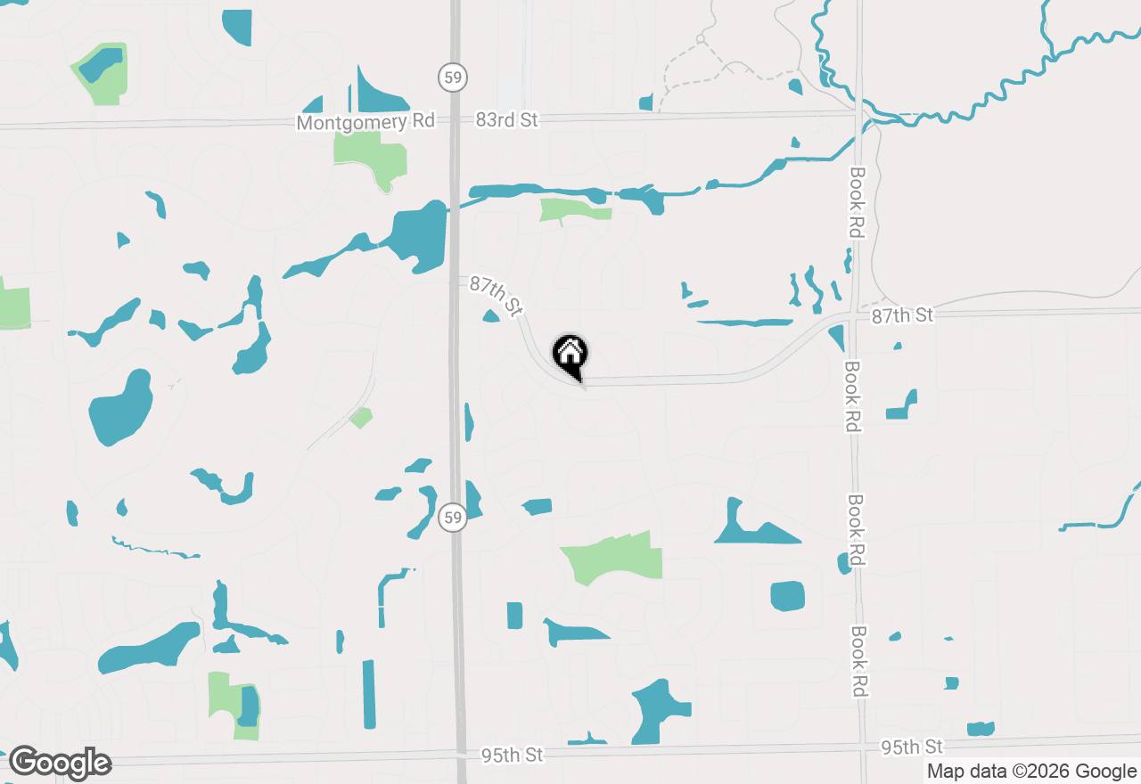 Map of 2627 Rutland Road, Naperville, IL 60564