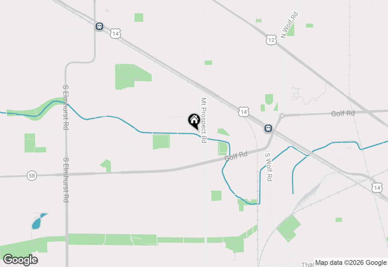 Map of 19 Marina Drive, Des Plaines, IL 60016