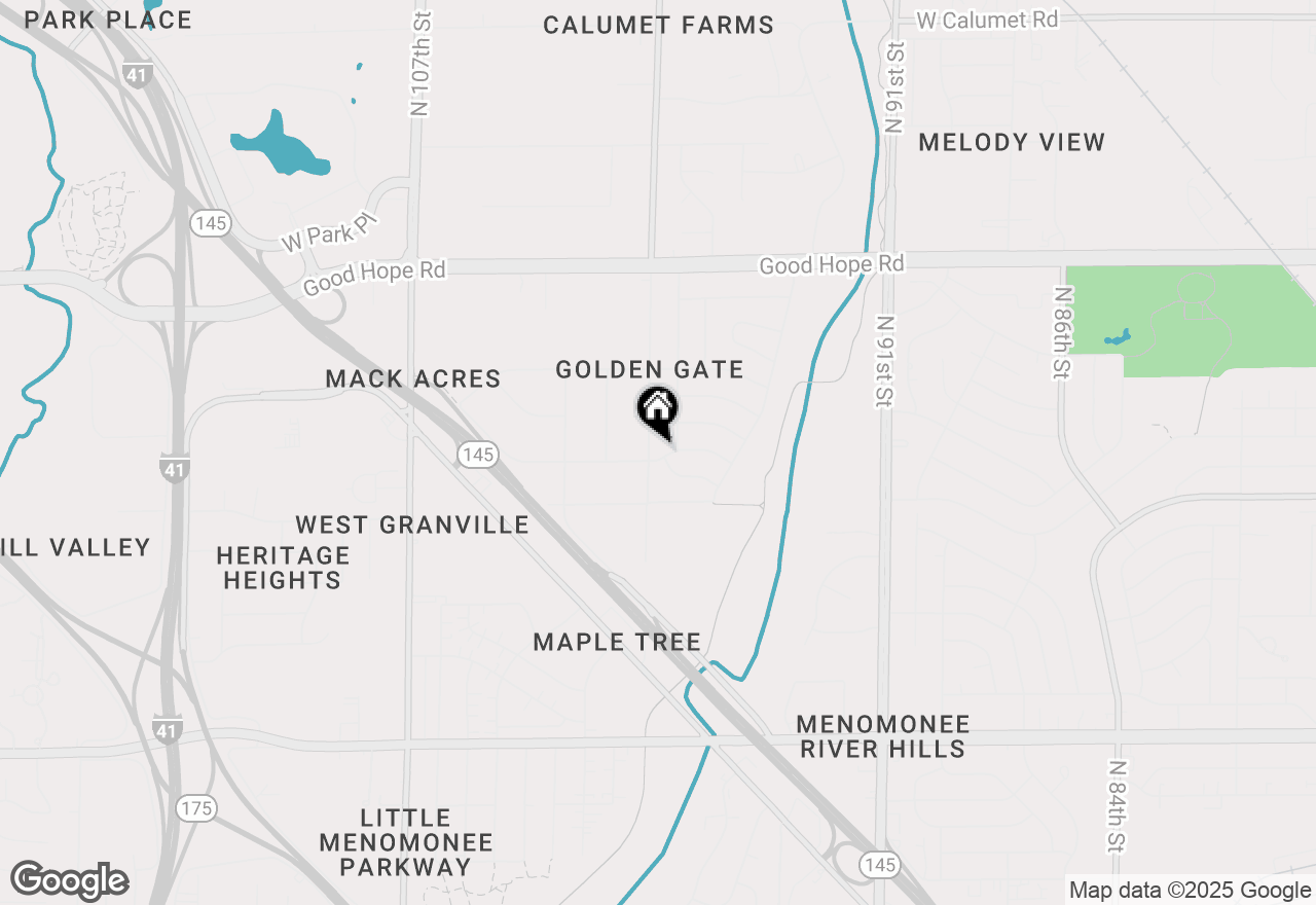 Map of 9830 W Beechwood Ave, Milwaukee, WI 53224