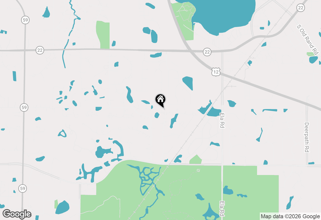 Map of 24530 Hummingbird Court, Barrington, IL 60010