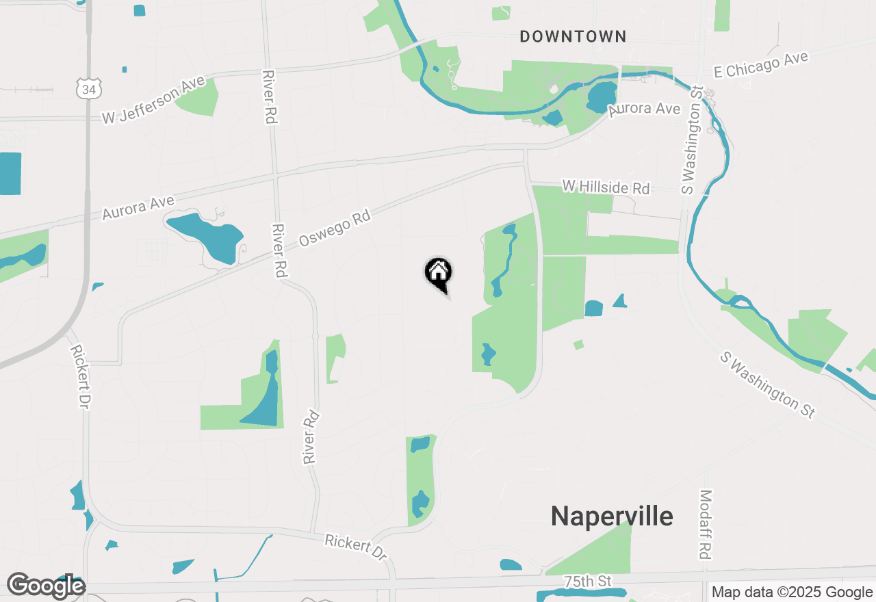 Map of 7S471 Arbor Drive, Naperville, IL 60540
