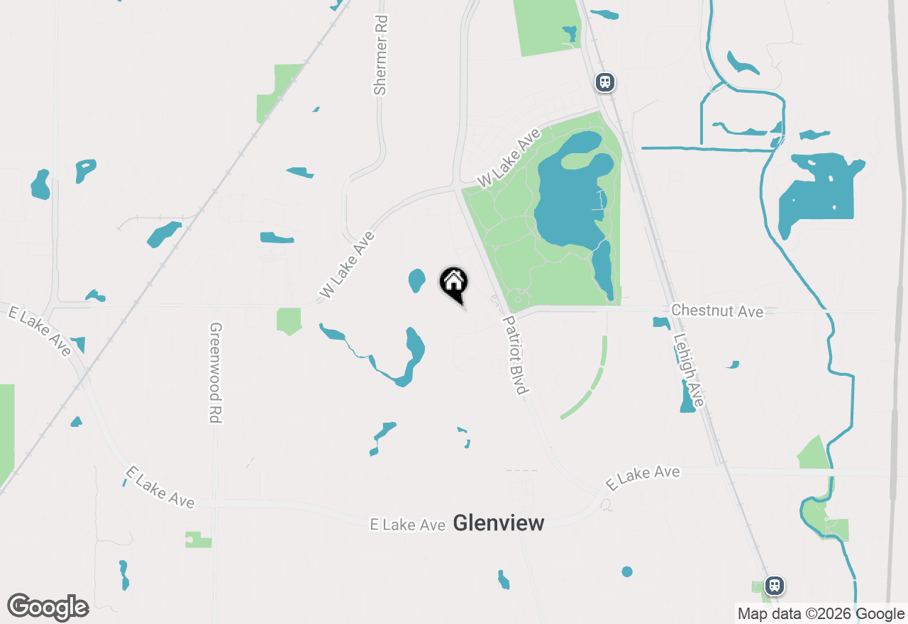 Map of 1867 Admiral Court, Glenview, IL 60026
