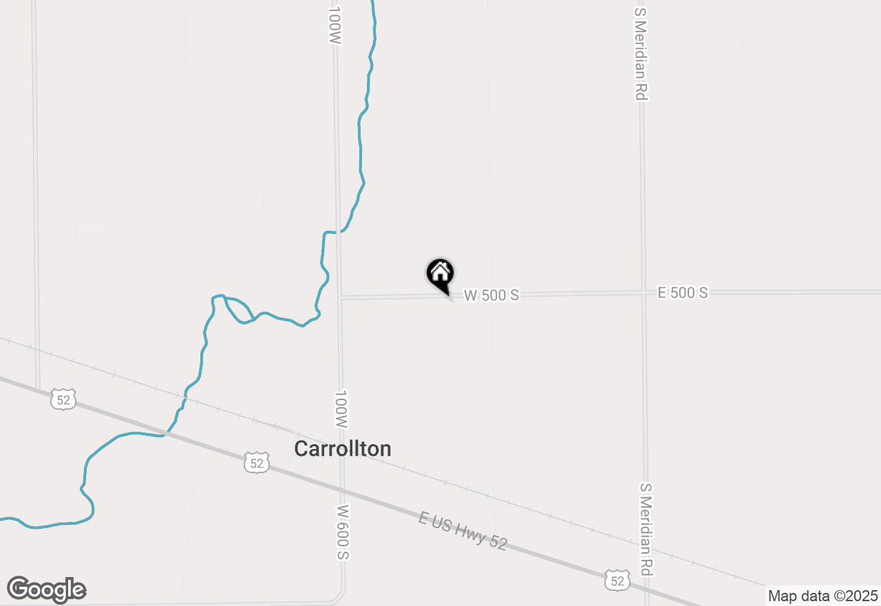 Map of 661 W 500 S, Greenfield, IN 46140