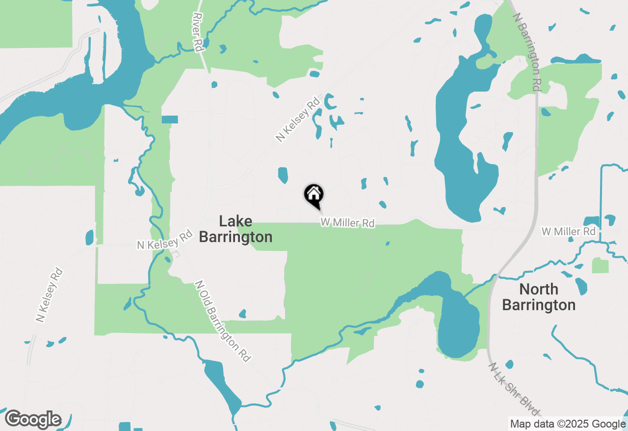 Map of 27036 W Miller Road, Lake Barrington, IL 60010