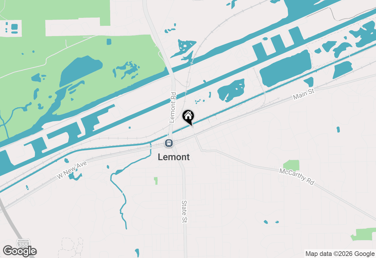 Map of 106 Stephen St #201, Lemont, IL 60439