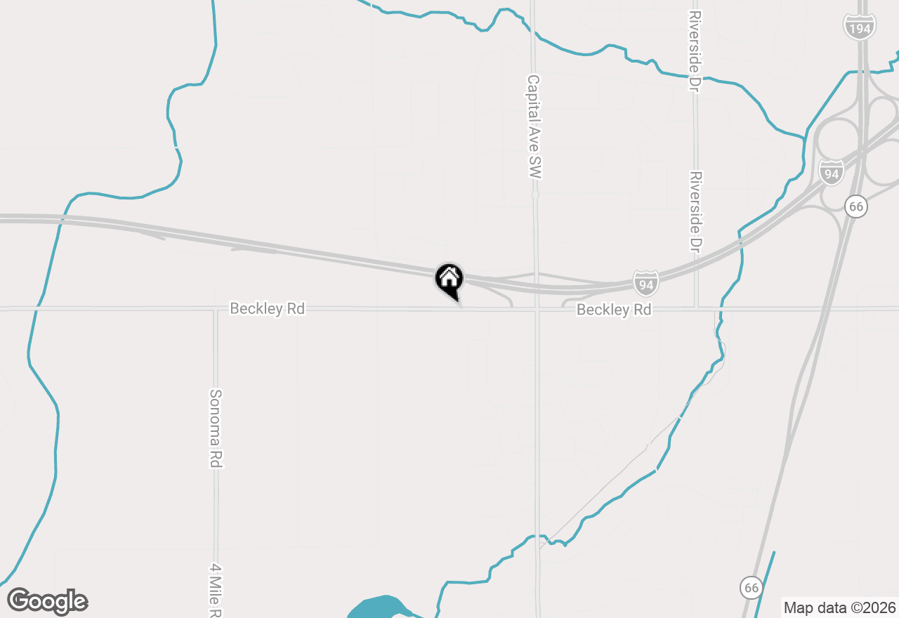 Map of 4720 Beckley Road, Battle Creek, MI 49017