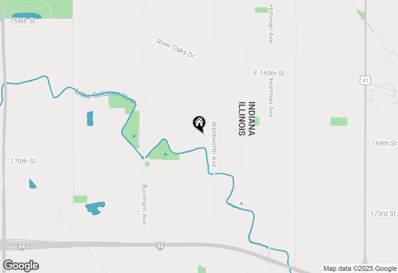 Map of 1531 Lincoln Avenue, Calumet City, IL 60409