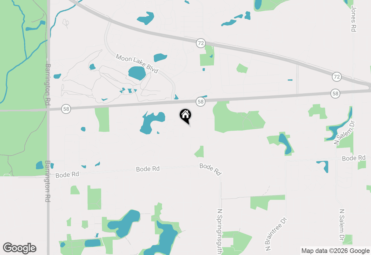 Map of 1813 Lancashire Court, Schaumburg, IL 60194