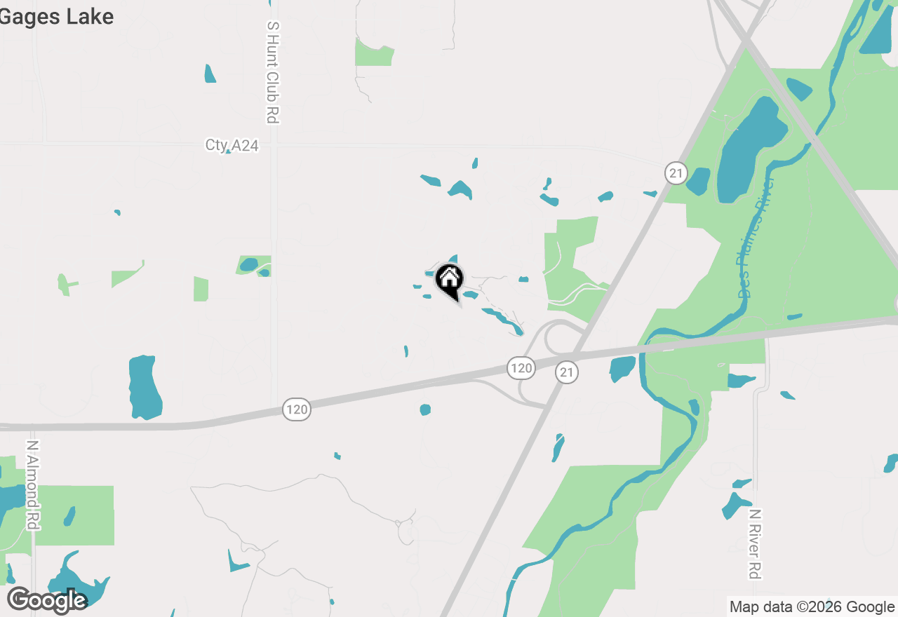 Map of 939 Chase Court, Gurnee, IL 60031